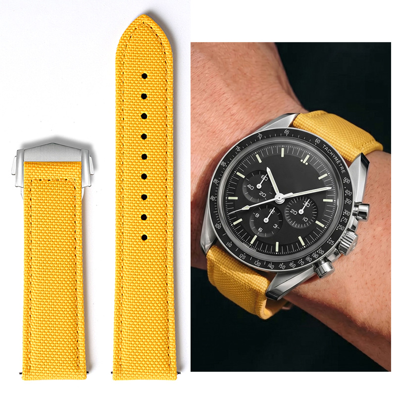 Nato Strap Nylon - 20mm 22mm Waterproof Sailcloth Watch Band