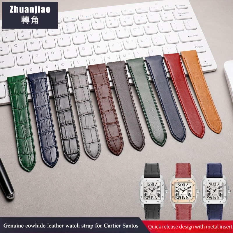 High Quality Cowhide Leather W - Cartier Watch Tank 评论和价格