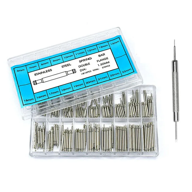 360PCS/Box 8-25mm Stainless St - Spring Bar Tool Set 评论和价格
